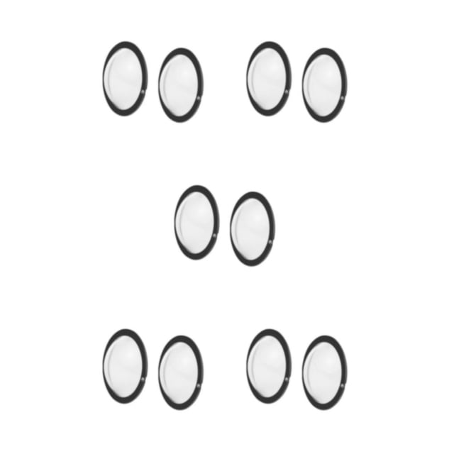 Matsuzay Protectores de lentes impermeables de 2 piezas para X3 - Durabilidad sin brecha para Protector Sticky Black Type2 NO2