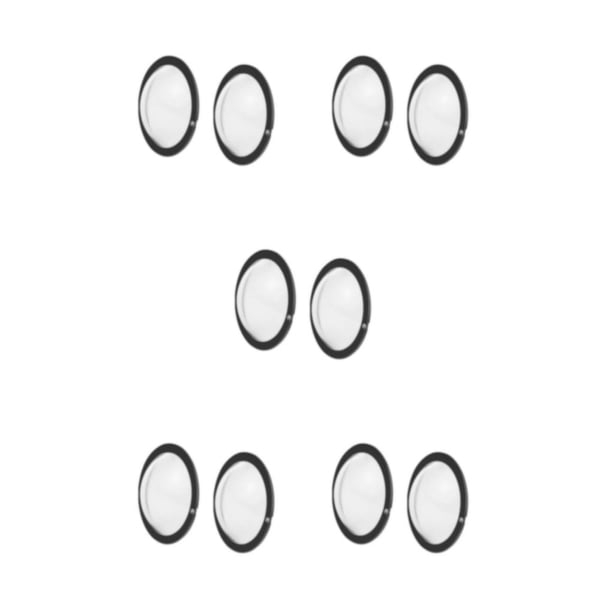 Matsuzay Protectores de lentes impermeables de 2 piezas para X3 - Durabilidad sin brecha para Protector Sticky Black Type2 NO2