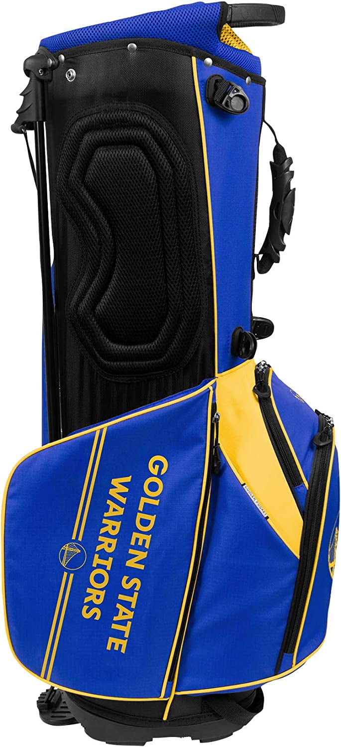 WinCraft Golden State Warriors Caddie Carry Hybrid Golf Bag