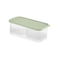 thumbnail image 1 of Boîte de Rangement pour Réfrigérateur, Conservation Fraîche, Gain de Place, Utile, 2 Compartiments, Boîte de Rangement pour Réfrigérateur pour Oignons, 1 of 5