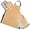Summer Tan, variant on 5 Pcs Kitchen Set Heat Resistant Oven Mitts and Non-Slip Pot Holders with Adjustable Cooking Apron Umber