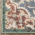 thumbnail image 6 of Well Woven Miro Nantes Medallion Oriental Botanical Green Vintage Distressed 5'3" x 7'3" Area Rug, 6 of 8