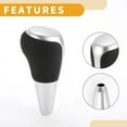thumbnail image 5 of Unique Bargains Gear Shift Knob Automatic - Stick Shifter Knob - for Toyota Prius C 2012-2017 Plastic Faux Leather 1 Pc, 5 of 6