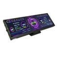 thumbnail image 1 of 12.7 Inch Portable Monitor, Mini HD Multimedia Interface 2880x864 120Hz High Refresh Rate GPU Computer Case Sub Screen 178 Degree Wide Viewing Angle  for Laptop, 1 of 7