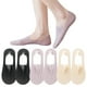 thumbnail image 1 of Calcetines de mujer, 6 pares, de nailon, antideslizantes, de corte bajo, finos, ligeros, 1 of 9