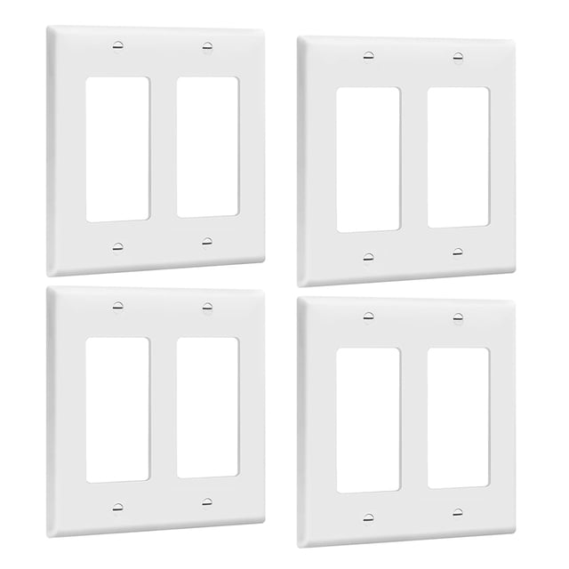 HAMPPLIES Decorative Wall Plates Flame Resistant Pc For Electricians In Living -Pcs American Design