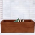 thumbnail image 1 of HONMEET 1Pack Goods Holder Wooden Box Simple Design For Home And Office Use, 1 of 6