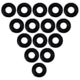 thumbnail image 1 of 100Pcs Wacky O Rings Wacky Rigging Soft Plastic Worms Fishing Lure Fishing Rig Fishing Tackle Connectors Tackle 1.0-5.3mm 5 Size, 1 of 11
