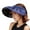 Royal Blue, variant on Sun Hat for Women - Wide Brim Sun Hat, Packable UV Protection Visor Floppy Womens Beach Cap