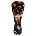 thumbnail image 2 of Yuyamidu Cute Reindeer Golf Club Head Covers Christmas Golf Club Cover Accessories Waterproof PU Leather for Driver Fairway Woods Hybrids, 2 of 8