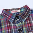thumbnail image 5 of Toddler Boys Outfits Short Sleeve Plaid Shirt Tops Shorts With Tie Child Kids Gentleman Sets Clothing Sets for Boys Size 3-4T, 5 of 8