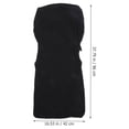 thumbnail image 3 of Rotating Armchair Slipcover Removable Stretch Computer Office Chair Cover Protector Size M (Black), 3 of 5