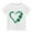 White, variant on MeetoTime St. Patrick's Day Heart Printed Casual Short-sleeved Tops for Boys and Girls Kids Crew-neck Shirts Summer Clothes