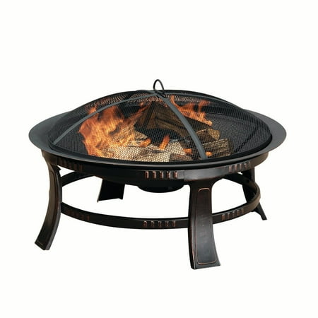 Pleasant Hearth Ofw106r 30 Brant Fire Pit Walmart Com