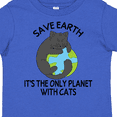 thumbnail image 4 of Inktastic Save Earth It's the Only Planet with Cats with Black Cat Boys or Girls Toddler T-Shirt, 4 of 5
