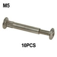 thumbnail image 1 of 10 Pcs Écrou de Serrage M5 M8 Mâle-Femelle Rivet à Pression Écrou de Vis pour Meubles, 1 of 9
