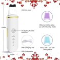 thumbnail image 2 of Facial Skin Scrubber, Skin Spatula, Blackhead Remover Pore Scrubber With 4 Modes, Pore Cleaner For Deep Cleansing(white), 2 of 5