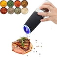 thumbnail image 5 of 2 Pcs Gravity Electric Salt And Pepper Grinder Set, Battery Salt Pepper Mill, 5 of 5