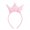 Pink, variant on Princess Crowns for Little Girls Sequins Headbands Hair Accessories
