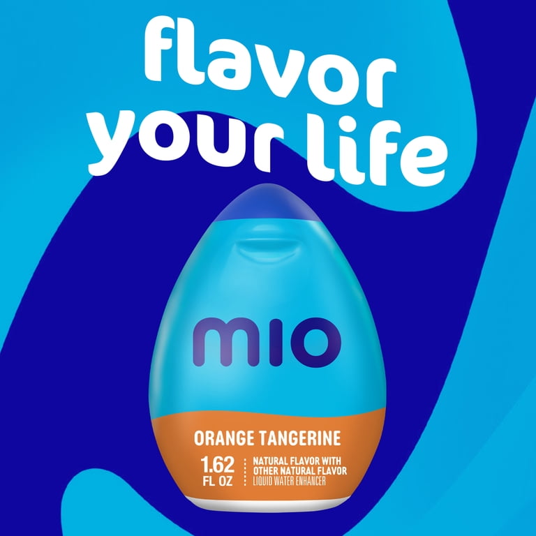 MiO Vitamins Orange Tangerine Sugar Free Water Enhancer, 1.62 fl