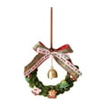 thumbnail image 2 of Hogar y cocina, Decoración del hogar, Decoración navideña, Guirnalda navideña con diseño de escena, adornos para árbol de Navidad, anillo de ratán, colgante para puerta, guirnalda navideña 2025, anill, 2 of 7