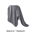thumbnail image 4 of Matoen Coral Velvet Oversized Bath Towel Set 35.7x67 Inches, Ultra Soft Highly Absorbant Compact Quickdry & Lightweight Large Bath Towels, Ideal for Gym Travel Camp Pool - Blue, 4 of 5