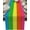 Rainbow, variant on Table Runners 14X48 Inches Long,Rainbow,Cotton Linen Farmhouse Wood Texture Tablecloths Non-Slip Party Table Decor for Kitchen,Home,Dining,Outdoor, Lime Green,Orange,Pink,Yellow,Sky Blue