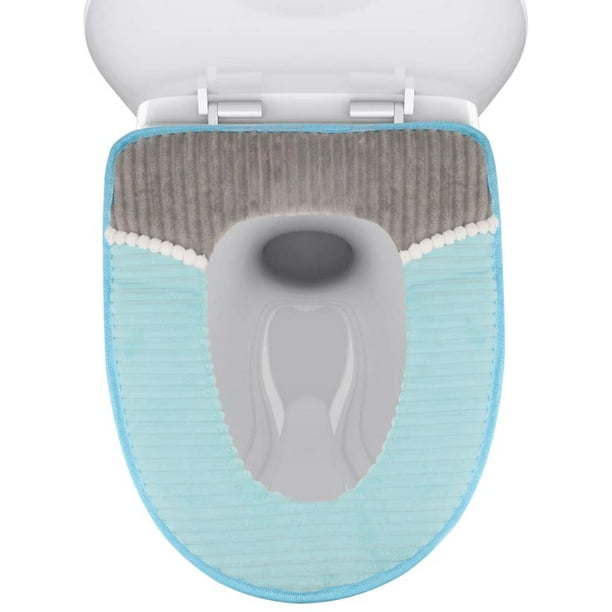ShenMo Housse de Si ge de Toilette Multicolore Protection Housse de Cuvette Couverture Toilette Si ge Housse WC Couvercle Toilette Si ge Housses