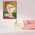 thumbnail image 5 of Aaheei Picasso Wall Art - Woman By The Window Poster - Famous Abstract Art Oil Painting Reproduction - Portrait Poster - Bedroom Living Room Hotel Cool Home Decorate, 5 of 6