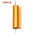 thumbnail image 2 of Aluminum Case Resistor 100W 5 Ohm Wirewound Yellow, 2 of 4
