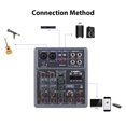 thumbnail image 1 of Audio Mixer,Rusuo Audio 48v Professional 4 Scene 48v Channel Console With Huiop Bt 4 Scene 2 Bt 4 Scene 48v Dj Theaters Studio With 2 Bt Professional Dj Console With 2 Sound, 1 of 7