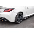 thumbnail image 3 of Replacement For 2022-Present Toyota GR86 & Subaru BRZ Performance Style Black Tinted Front Rear Mud Flaps Splash Guard Pair, 3 of 12