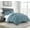 China Blue, variant on Chezmoi Collection Black Down Alternative Comforter Queen - 3-Piece All Seasons Lightweight Comforter Set - Microfiber Comforter Duvet Insert with Corner Tabs