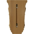 thumbnail image 4 of Ekena Millwork 8 1/2"W x 6 1/2"D x 14"H Large Wide Acanthus Wood Corbel, Cherry, 4 of 4
