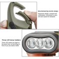 thumbnail image 4 of 1 Piece Portable Solar Powered Led Flashlight With Dynamo Crank For Camping, Mountaineering And Tent Riilq, 4 of 4