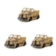 thumbnail image 3 of Wosthever Maceta suculenta de coche de dibujos animados, ligera y portátil, duradera, para jardín, macetas de cerámica, coche amarillo Type1 NO1, 3 of 6