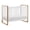 White/Honey Wood, variant on Oxford Baby Braxton Convertible Island Crib Honey Wood