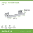 thumbnail image 3 of Symmons 493TRSTN Verity 7" Hand Towel Bar - Nickel, 3 of 7