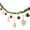 A, variant on Uxgjfwu Christmas Hanging Garland with Wooden Sign and LED Lights Long Pendant for Mantel Wall Decoration Festive Room Decor for Holiday Party