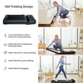 thumbnail image 5 of WalkingPad C2 Under Desk Portable Treadmill Double Folding for Storage with Smart Walk Sensors in White, 1HP Power Max Speed 3.7 MPH, 5 of 7