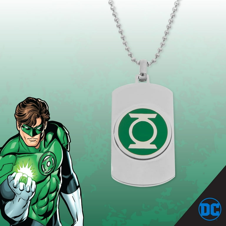 Green 2024 lantern necklace