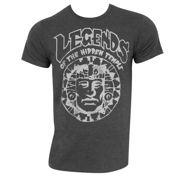 Legends Of The Hidden Temple Men's Grey T-Shirt-2XLarge