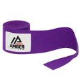 thumbnail image 2 of Mexican Style 200 Inch Elastic Handwraps - Breathable, Durable, Machine Washable for MMA, Boxing, Kickboxing, Muay Thai, Purple, Sold as a Pair, 2 of 7