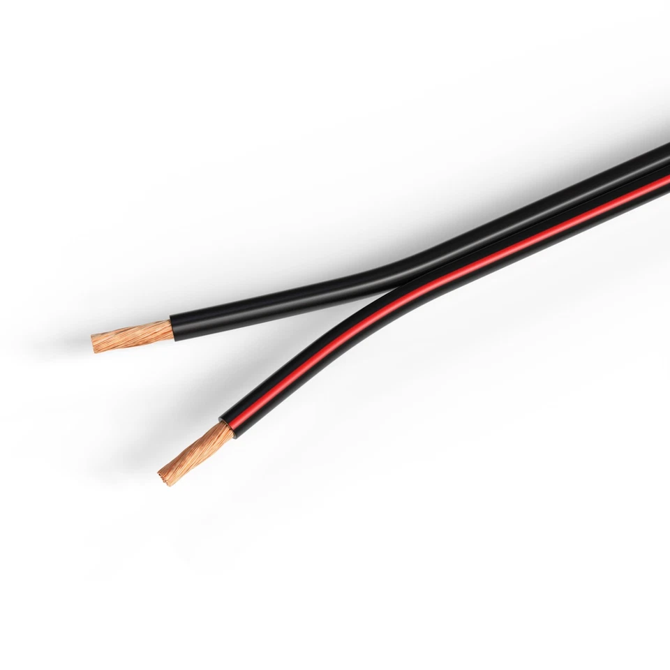 Bulk Speaker Cable Car Audio Wire In Wall Cl3 12Awg 18/2 100Ft Cl3 Home Theater