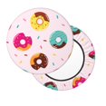 thumbnail image 2 of Kll Donut Round Bar Chair Cushion Cover 13 Inch,Bar Stool Protector With Elastic, Soft Washable, 2 of 7