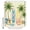 Yellow, variant on Summer Surfboard Bathroom Shower Curtains with 12 Hooks Waterproof Shower Curtain for Stalls and Bathtubs Tropical Palm Tree Coastal Swimming Ring Decorative Bathroom Privacy Curtain 36x72 Inches