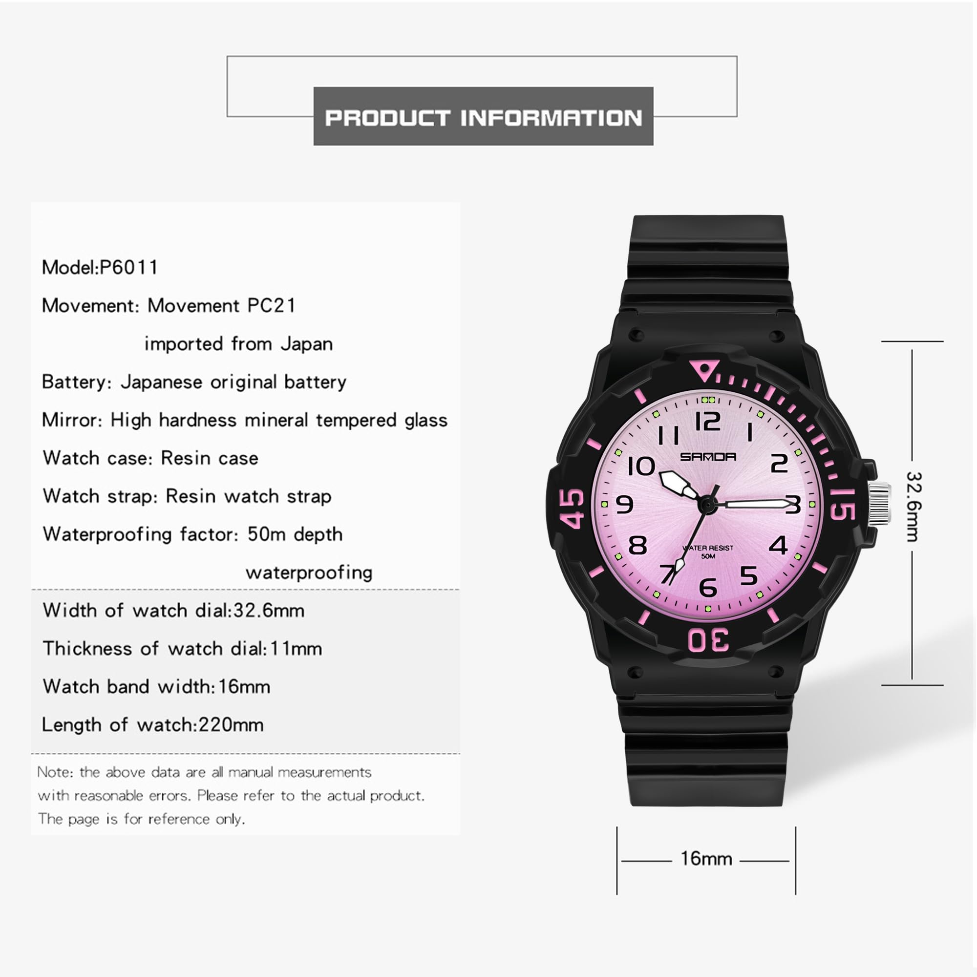 Findtime Women's Nurse Watch with Second Hand photo 7
