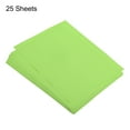 thumbnail image 3 of Uxcell Colored Copy Paper 8.3 x 11.7 inch 75gsm Fluorescent Green 25 Sheets, 3 of 6
