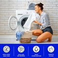 thumbnail image 6 of Enzyme Laundry Booster Odor Remover - 2 lbs Enzymatic Clothes Stain Cleaner Powder, Natural Deodorizer with Bio Active Enzymes, Detergent Additive Eliminator for Sweat, Oil, Blood - 68 Loads (32 oz), 6 of 8