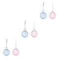 thumbnail image 4 of Thinsony 2pcs Hanging Ball Toy Rabbit Pet Feeder Lightweight Feeding Balls 3Set, 4 of 6